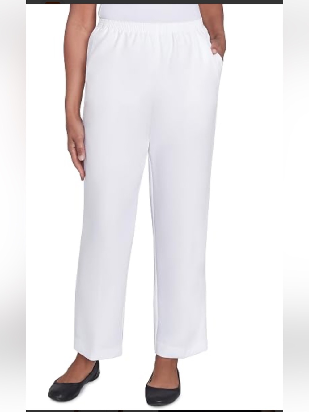 Briggs New York Women's Comfort Elastic Waist Pull-On Pants Sz 14P